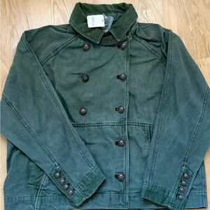 Free people Viva surplus double breasted jacket